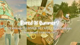 2023 summer bucket list ideas | Fun summer bucket list ideas you need to try now