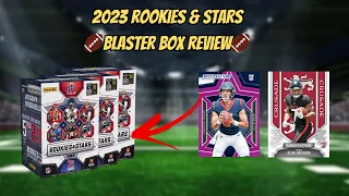 ALL PANINI POINTS?! 2023 ROOKIES & STARS FOOTBALL BLASTER BOX REVIEW🏈🏈