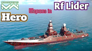 Unexpected Reactions About Rf Lider Project-Hero wepon settings/Modern Warships