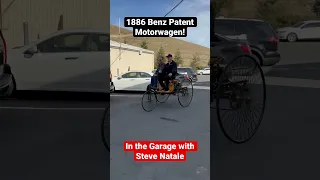 Ride on a 1886 Benz Patent Motorwagen!