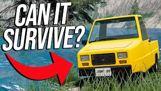 Can The Slowest Car In BeamNG Survive The Flood?