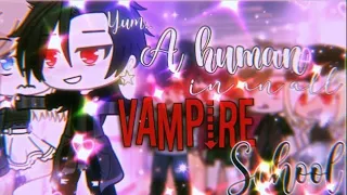 A human in an all vampire school || GLMM || GachaLife MiniMovie ||
