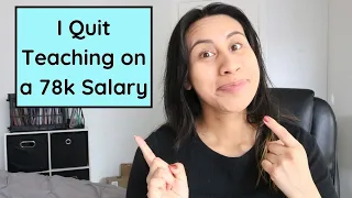 Why I Quit Teaching After 5 Years on a 78k Salary in Las Vegas