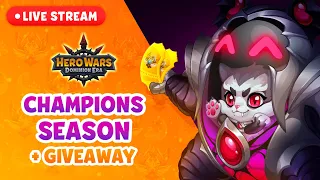Champions Season and Golden Tickets Giveaway LIVE STREAM! | Hero Wars