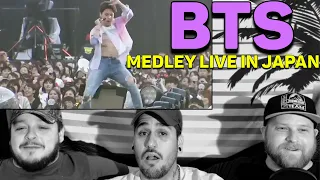 BTS Medley - Live LOVE YOURSELF: SPEAK YOURSELF in 오사카 (大阪) REACTION