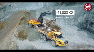 Volvo Articulated Hauler A45G tested | Deals on Wheels