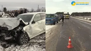 ДТП на автодорозі «Броди-Червоноград» у Золочівському районі: 2 загиблих