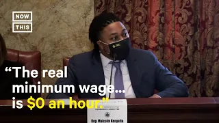 Malcolm Kenyatta Confronts Minimum Wage Opposers