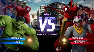 MARVEL VS. CAPCOM: INFINITE Spider-Man,Hulk Gameplay In Arcade Mode