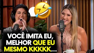 A RAINHA DAS IMITAÇÕES😅🤣 - DANI CALABRESA | PodcatsDelas Cortes