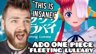 First Time Reacting to ONE PIECE FILM RED | ADO "Fleeting Lullaby" | Non Anime Fan!