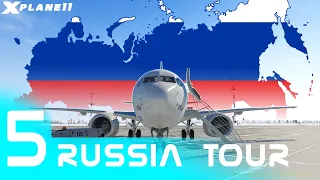 RUSSIA Tour Ep.5 | Magadan UHMM - Yakutsk UEEE | Yakutia 737