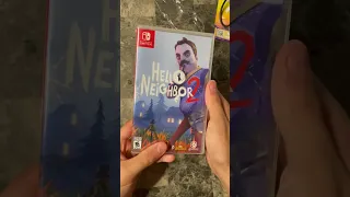 Hello Neighbor 2 (Switch Game Unboxing).   #helloneighbor #gameunboxing #unboxing