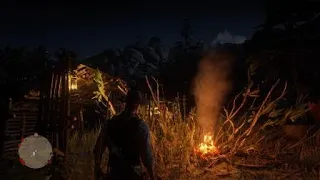 RDR2 2 Random camper warning about the Aberdeens!