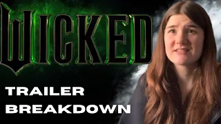 NEW WICKED MOVIE TRAILER BREAKDOWN!