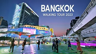 Highlights of Bangkok City Thailand - Walking Tour 2023 [4K]