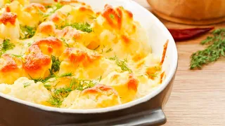 EVERYONE IS LOOKING FOR! Cauliflower with béchamel sauce in 15 minutes