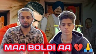 Maa Boldi Aa - Karan Aujla | Tribute to Sidhu Moose Wala 💔 | REACTION !