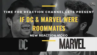 Indian reaction on | If DC and MARVEL WERE ROOMMATES | reaction video | Deepak Chauhan