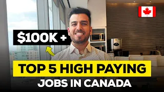 $100k+ Salary 🤑 Top 5 High Paying Jobs Canada! 👩‍💻🍁| Skills, Roles, Tech Stacks etc | Sahil Gogna