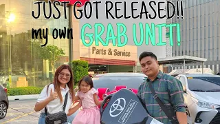 JUST GOT RELEASED MY OWN GRAB TNVS READY UNIT | Toyota Pasig