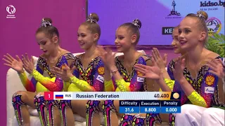 REPLAY - 2021 Rhythmic Europeans - Junior groups 5 balls final