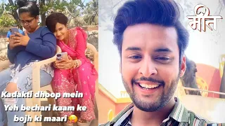 Mr and Mrs Ahlawat Funny Shooting Behind the Scenes and Offscreen Masti|Meet Serial|Ashi Shagun|