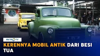 Inovasi Mobil Antik dari Besi Tua