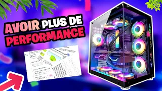 OPTIMISER SON PC POUR AVOIR PLUS DE PERFORMANCE (avoir plus de fps)