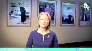 Clare Marx, President of RCS talks about women in surgery for International Women's Day 2016