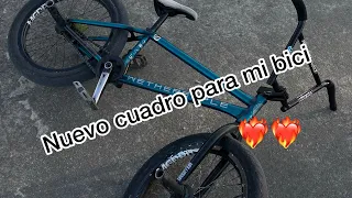 Montando el nuevo cuadro para mi bici 🚲🚲