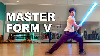 Jedi training form 5 | Workout 💪 | Lightsaber Choreography