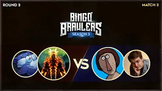 Bingo Brawlers Season 3 Day 3 BrinoMachino vs Positive Vibes