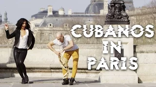 CUBANS DANCING SALSA, RUMBA & REGGAETON IN ROMANTIC PARIS (DANCERS FROM " CARMEN LA CUBANA ")
