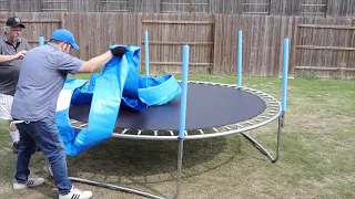 How to assemble a Triple Tree 10FT Trampoline