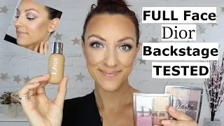 NEW Dior Backstage collection review | NEW Dior face and body foundation review