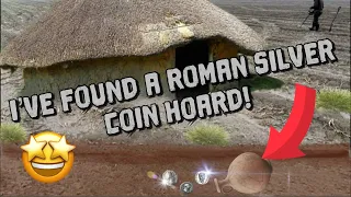 I’ve found a ROMAN SILVER COIN HOARD 🤩