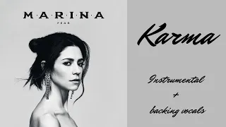 marina - karma // instrumental + backing vocals