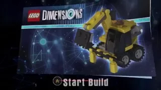 LEGO Dimensions 71212 Emmet Emmet's Excavator Build Instructions