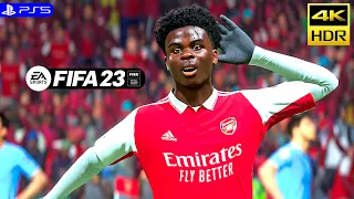 FIFA 23 - Arsenal vs Man City - Premier League 22/23 Full Match PS5™ Gameplay | 4K HDR