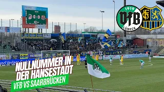 NULLNUMMER IN DER HANSESTADT! STIMMUNG SUPER!!!  /VfB Lübeck vs. Saarbrücken/ FANPRIMUS STADIONVLOG