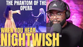 First Time Hearing Nightwish - The Phantom of the Opera (Reaction!!)