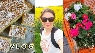 Trdelník na plechu | Globus nákup | Sázím kytky | Náš víkend & Tipy na knihy | VLOG