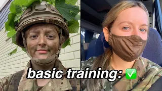 returning from basic training (british army)