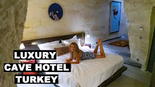 Best Luxury Cave Hotel in Turkey | Carus Hotel Cappadocia | Hotel Room Tour