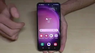 Samsung Galaxy S23 FE: How to take a screenshot/capture?