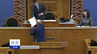 Riigikogu istung, 4.04.2022