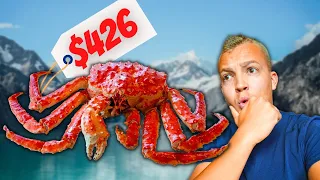 WE ATE $426 CRAB LEGS IN ALASKA!