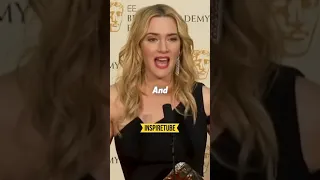 Believe in yourself - Kate Winslet | Kate Winslet motivational speech | #shorts