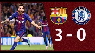 BARCELONA vs CHELSEA   3 0  All Goals & Extended Highlights   UCL